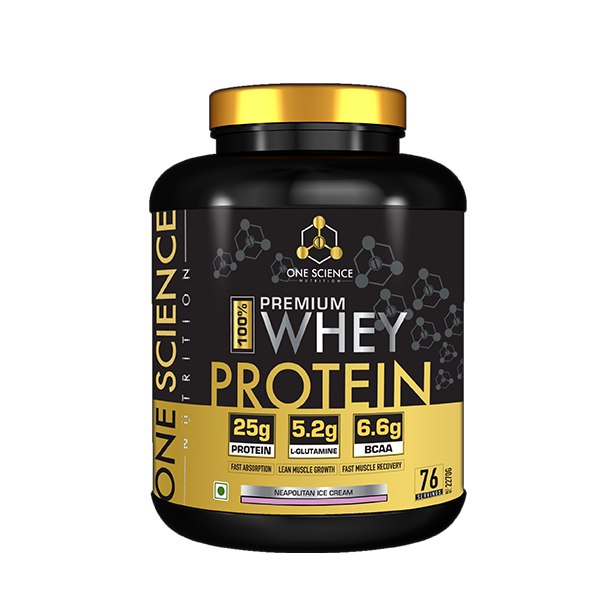 One Science Nutrition 100% Premium Whey Protein 5 Lbs- Chocolate Charge
