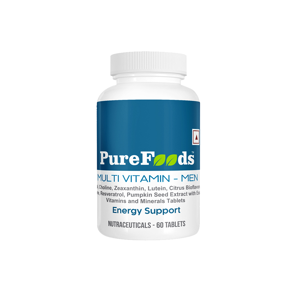 PureFoods - Multivitamin For Men 60 Tablets