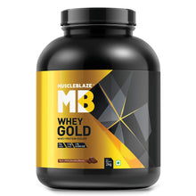 Load image into Gallery viewer, MuscleBlaze Whey Gold 100% Whey Protein Isolate – 2 kg (4.4 lb)
