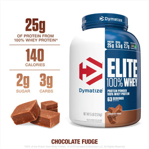 Dymatize Elite 100% Whey Protein Powder – 2.3 kg (5 lb)